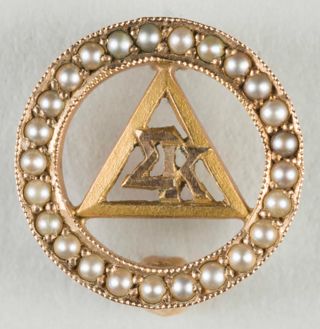 Mildred Griffiths Sigma Kappa Pearl Pin