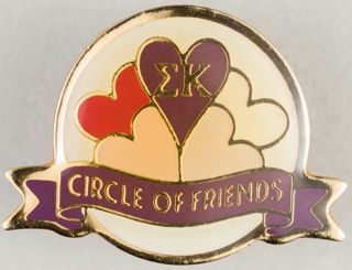 Anne Filer Circle of Friends Pin