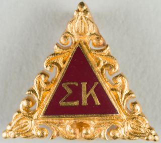 Amy Brower Gold Scroll Badge