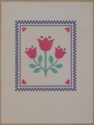 Peoria IL Alumnae Chapter to Theta Rho Chapter Congratulatory Card, January 7, 1990