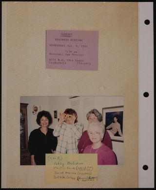 Fort Lauderdale Alumnae Chapter 1990s Scrapbook, Page 14