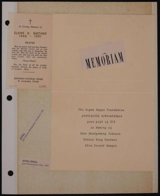 Fort Lauderdale Alumnae Chapter 1990s Scrapbook, Page 41