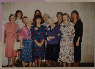 Fort Lauderdale and Miami Alumnae Chapter Joint Founders' Day Celebration Photograph, November 3, 1990