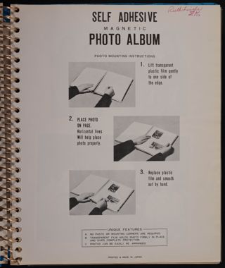 Ruth Lingle Photograph Album, Page 1