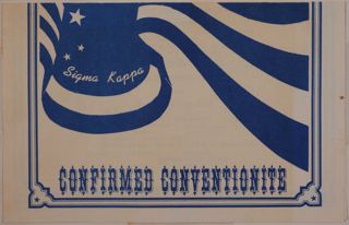 Sigma Kappa Confirmed Conventionite Luncheon Program, 1980