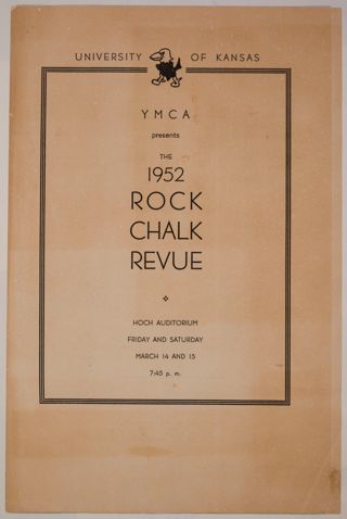 The 1952 Rock Chalk Revue Program, March 14-15, 1952