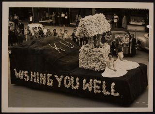 Xi Chapter Parade Float Photograph, 1950s