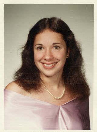 Epsilon Nu Chapter President Susan Yakub Nawrocki, 1984