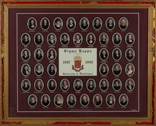 Mu Chapter Composite Photograph, 1997-1998