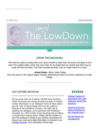 The LowDown, June 2019