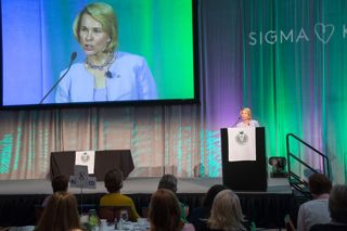 Rhea Seddon Speaking at 2016 National Convention Photograph 3, July 8, 2016