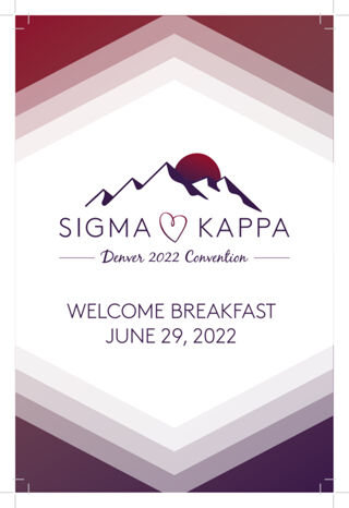 Convention 2022 Welcome Breakfast Program, June 29, 2022