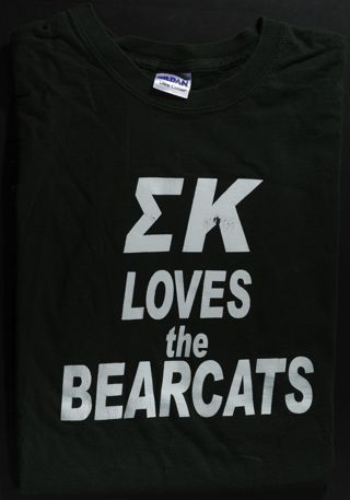 Sigma Kappa Loves the Bearcats T-Shirt, c. 2000s