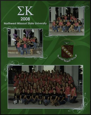 2008 Kappa Alpha Chapter Bid Day Group Photograph 2