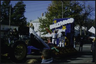 Hollywood Themed Parade Float Photograph, c. 2000s