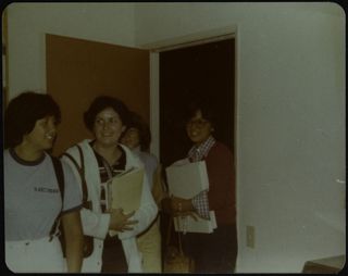 Four Unidentified Women at Snow White Day Photograph, September 26, 1977