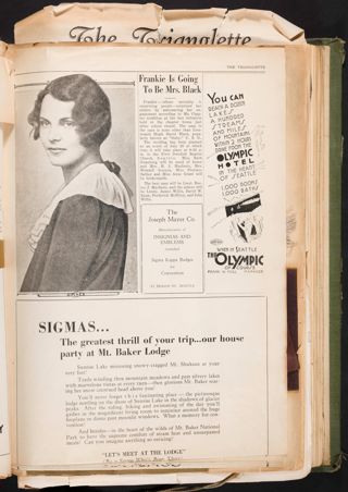 Mu Chapter Scrapbook, 1910-1940, Page 67