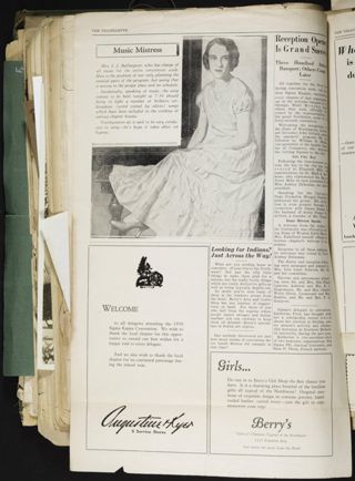 Mu Chapter Scrapbook, 1910-1940, Page 68