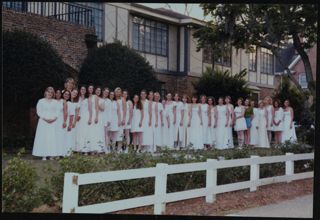 Omega Chapter Initiation Group Photograph, c. 1998