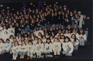 Alpha Iota Chapter Bid Day Group Photograph 2, 1996