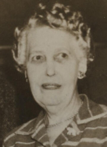 Congresswoman on Hand for State of Session, 1953