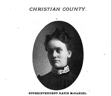 Superintendent Katie McDaniel