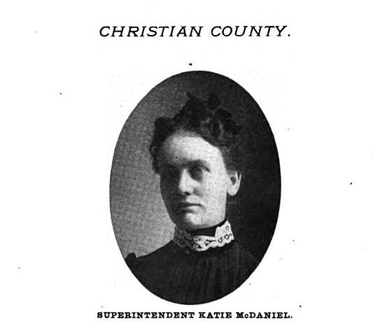 Superintendent Katie McDaniel