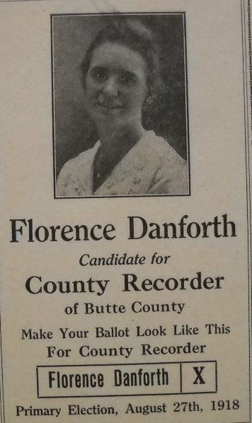 Florence Danforth's ballot