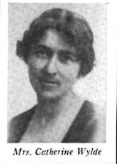 Wylde, Catherine Peck