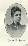 Julia F. Jones' Campaign for School Director, 1896