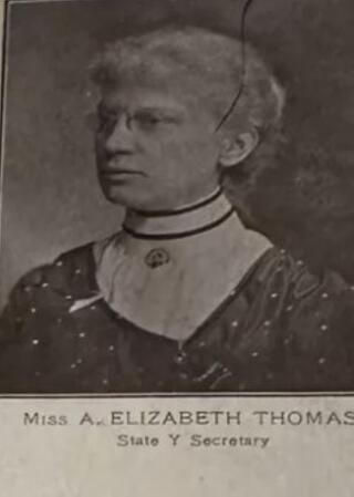 A. Elizabeth Thomas' Campaign for School Director, 1895