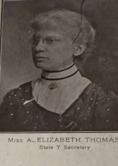 A. Elizabeth Thomas' Campaign for School Director, 1895