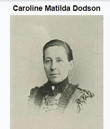 Caroline M. Dodson's Campaign for School Director, 1895