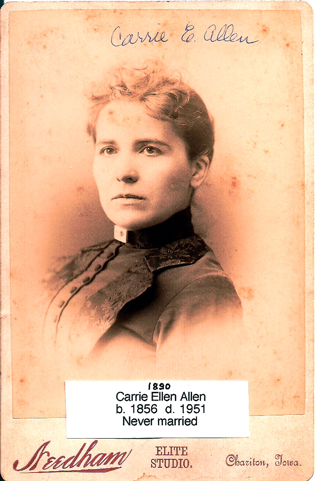 Carrie Ellen Allen's Campaign for County Superintendent of Schools, 1891