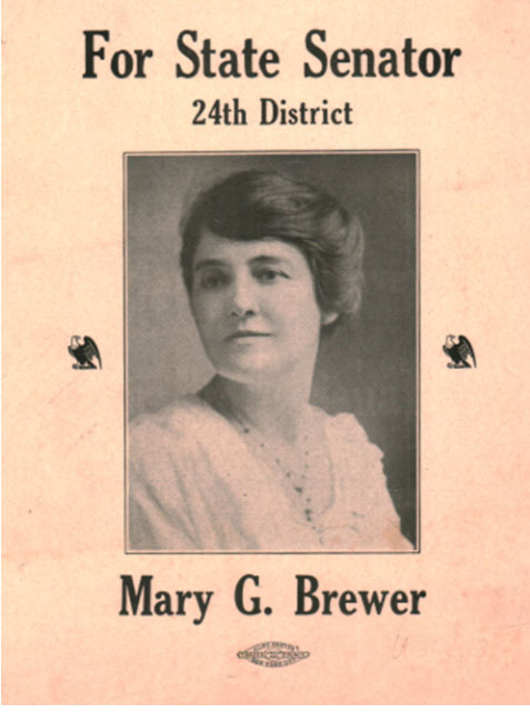 Mary G. Brewer's Campaign for State Senate, 1918