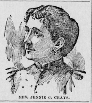 Jennie C. Crays' Campaign for School Board President, 1897