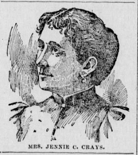 Jennie C. Crays' Campaign for School Board President, 1897