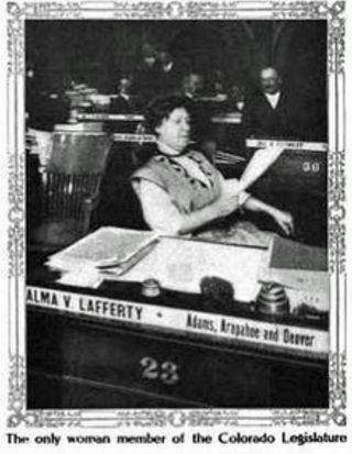Alma V. Lafferty's Campaign for State House of Representatives, 1908