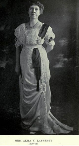 Alma V. Lafferty's Campaign for State House of Representatives, 1910