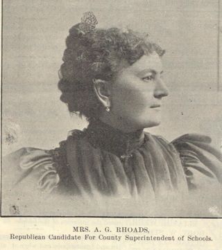 Thalia M. Rhoads' Campaign for State House of Representatives, 1900