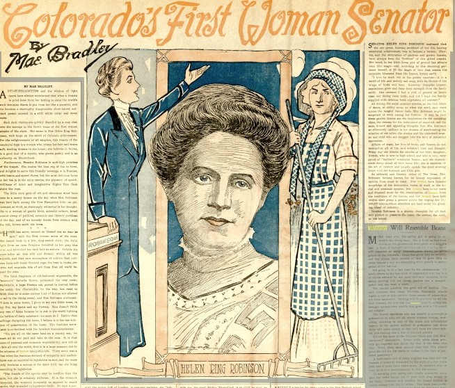 Helen Ring Robinson's Campaign for State Senate, 1912