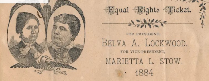 Marietta Stow's Campaign for Vice President, 1884