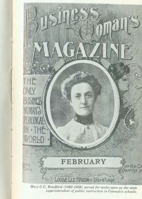 Mary C.C. Bradford's Campaign for State Superintendent of Public Instruction, 1916