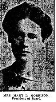 Mary L. Morrison's Campaign for School Board Member, 1913