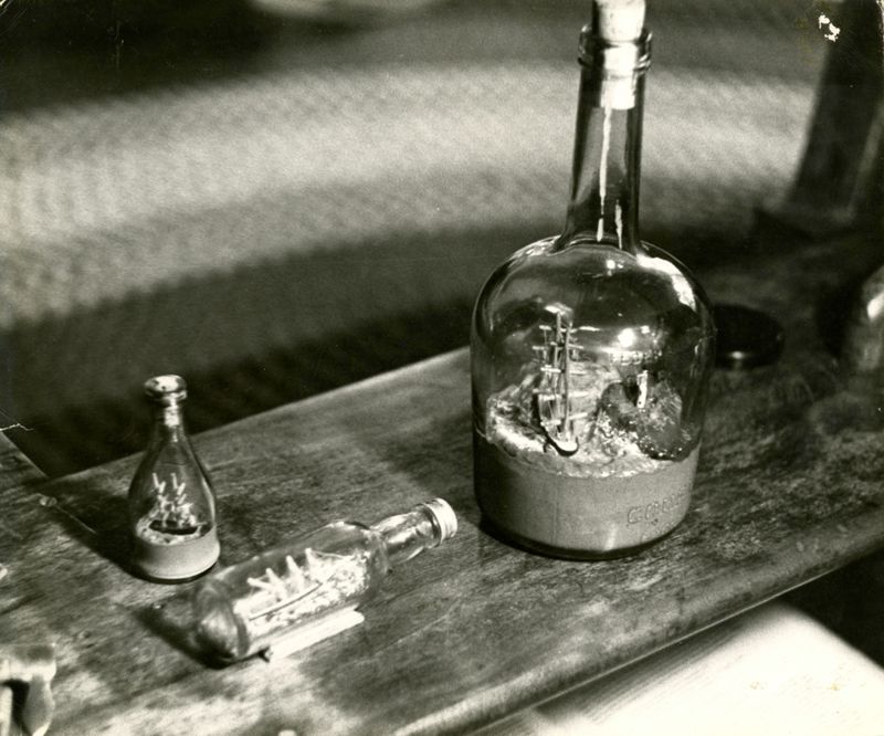 Ships in Bottles Photographs