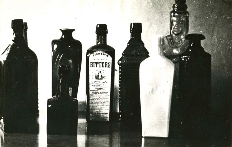 Old Bottles Photographs