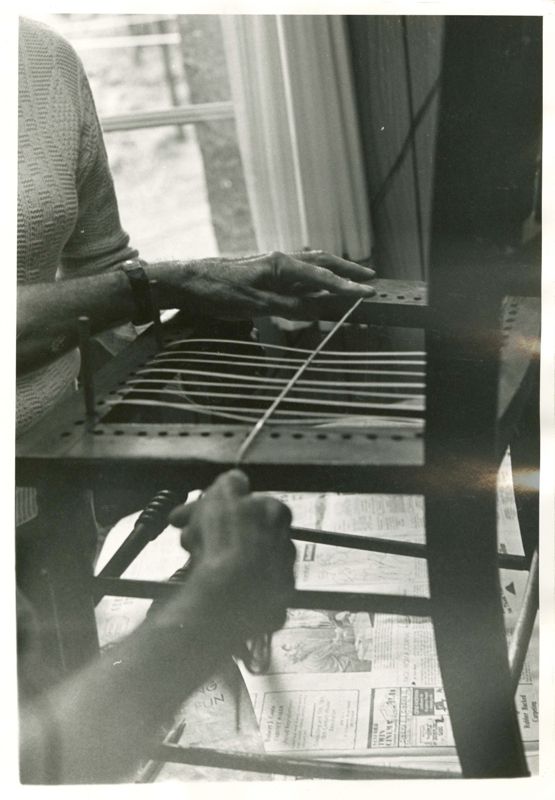Chair Caning Photographs