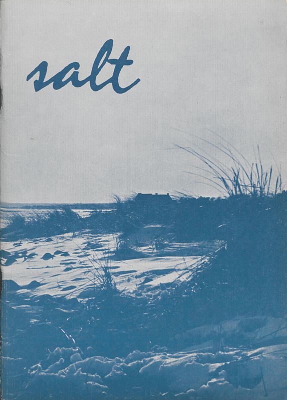 April 1974 Salt Magazine, Front Cover