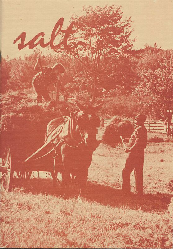 November 1974 Salt Magazine, Front Cover