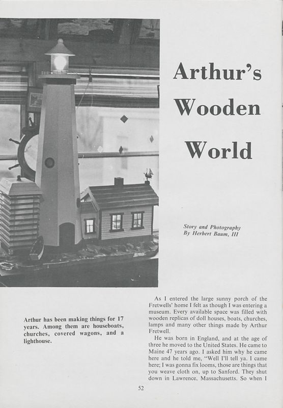 Arthur's Wooden World